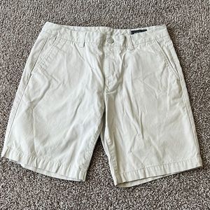 Bonobos- Mens Cream Shorts 34